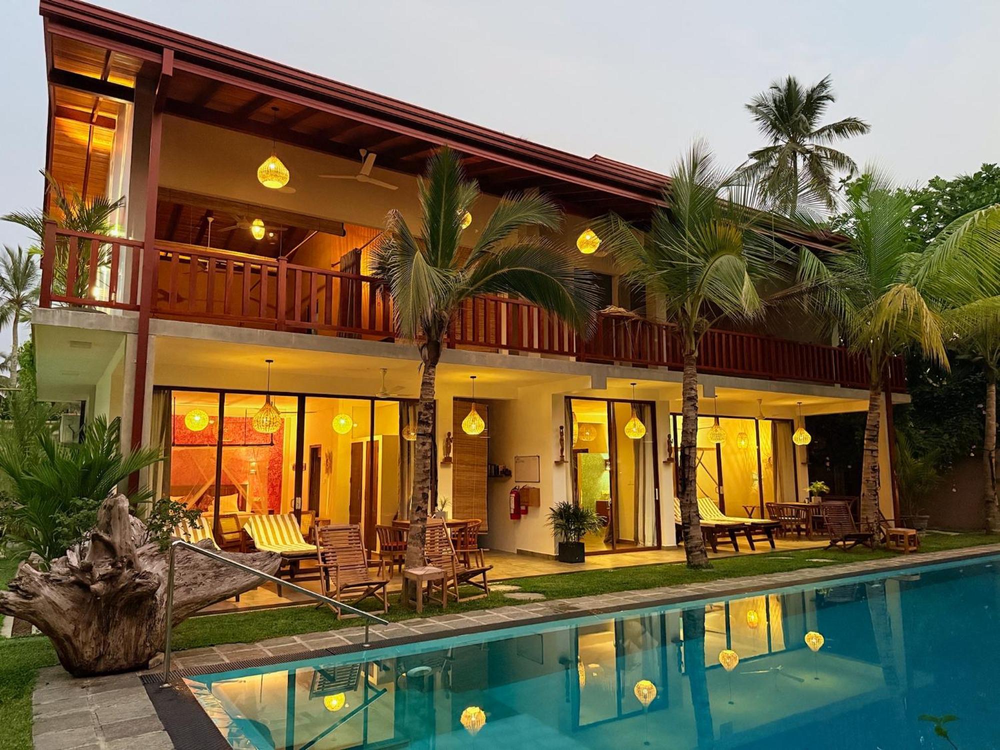 Sri Palms Bed and Breakfast Kosgoda Eksteriør billede