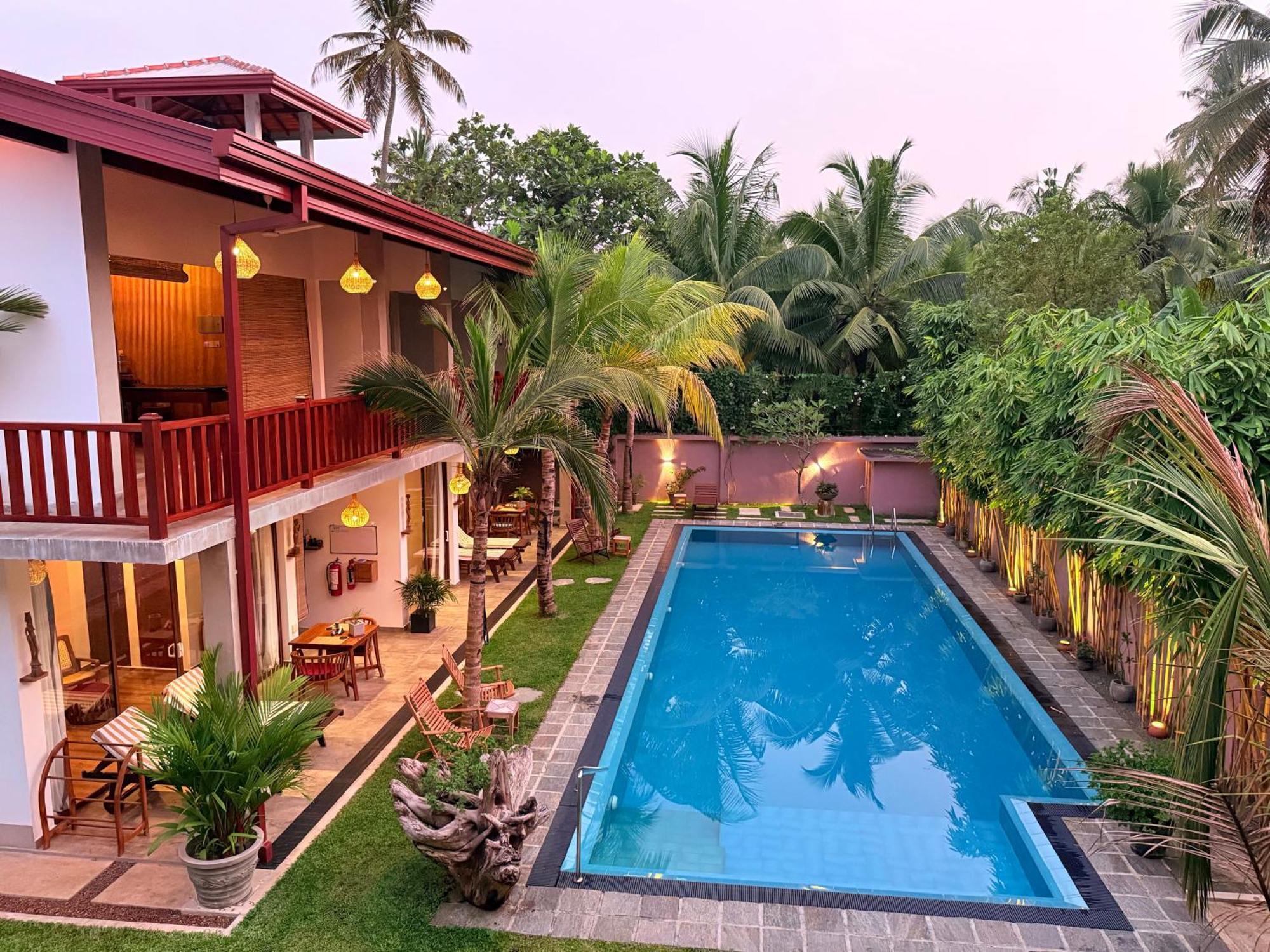 Sri Palms Bed and Breakfast Kosgoda Eksteriør billede